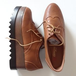 Oxford Platform Wedge